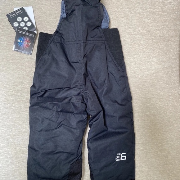 Arctix Baby Chest High Snow Bib Overalls Ski Snow Pants New Size 12M Black - Picture 5 of 5